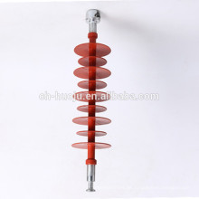 FXBW4 Long Rod Suspension Polymer (Composite ) Insulator Silicon Rubber Electrical Insulator 35KV 120KN